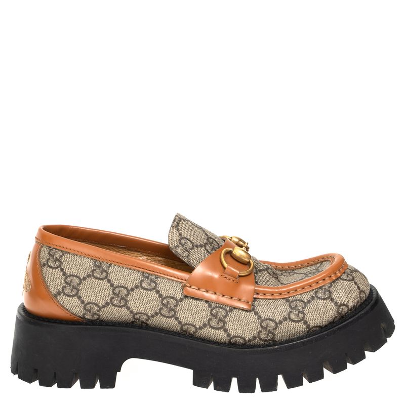 Sapato-Mocassim-Gucci-Horsebit-Monograma-