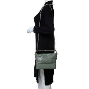 Bolsa Chanel Gabrielle Matelassê Verde