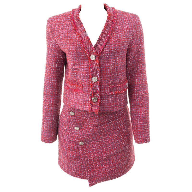 Conjunto-Maje-Tweed-Rosa-e-Vermelho-
