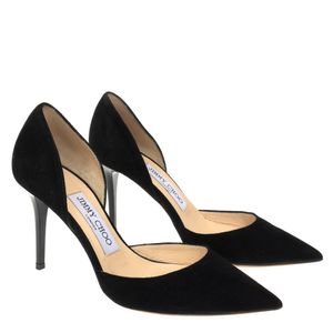 Scarpin Jimmy Choo Camurça Preto