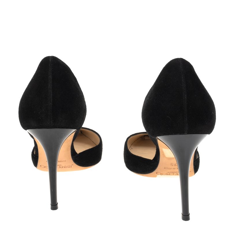 Scarpin-Jimmy-Choo-Camurca-Preto