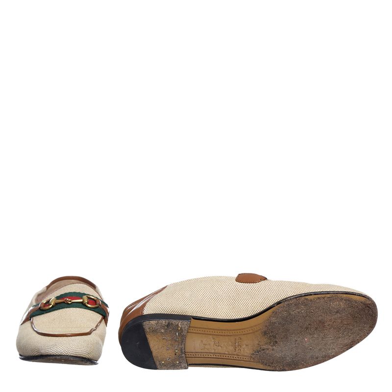Mocassim-Gucci-Horsebit-Tecido
