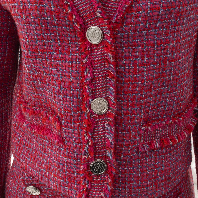 Conjunto-Maje-Tweed-Rosa-e-Vermelho-