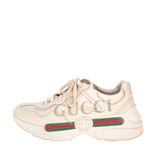 Tenis-Gucci-Rhyton-GG-Interlocking-Creme