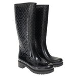 Bota-Louis-Vuitton-Galocha-Borracha-Preta-