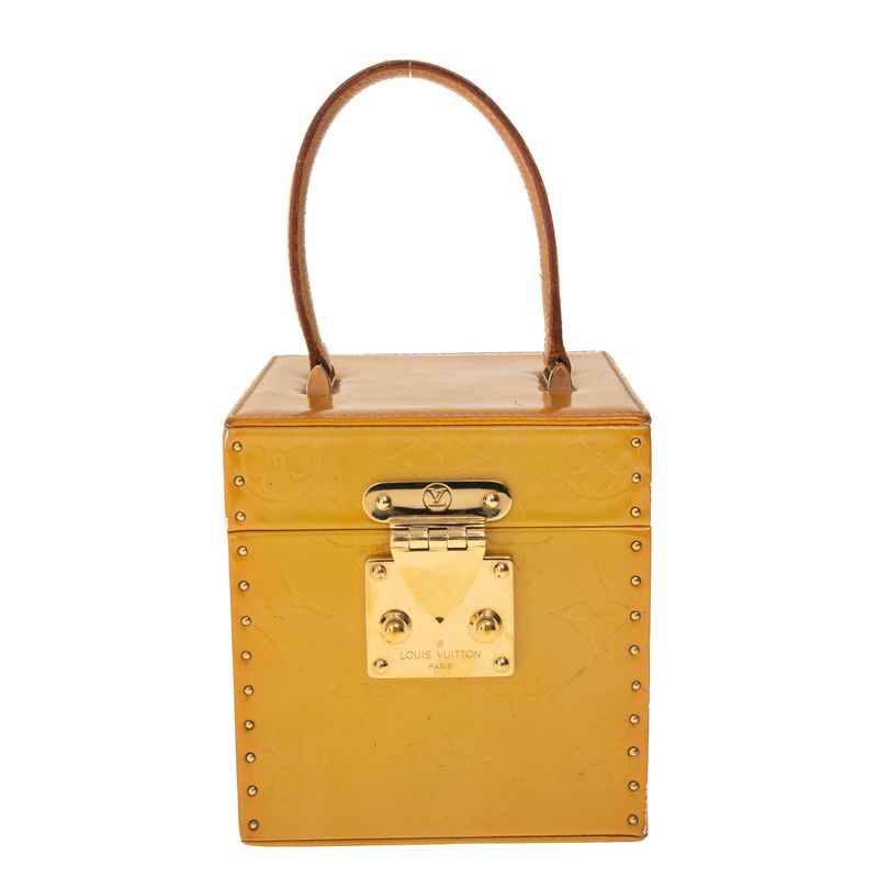 Bolsa-Louis-Vuitton-Bleecker-Verniz-Amarelo