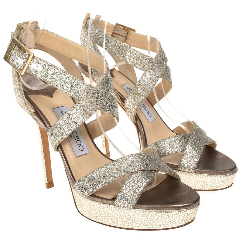 Sandalia-Jimmy-Choo-Brilho-Prateada