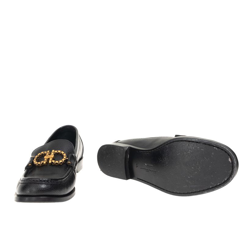 Sapato-Mocassim-Salvatore-Ferrgamo-Preto