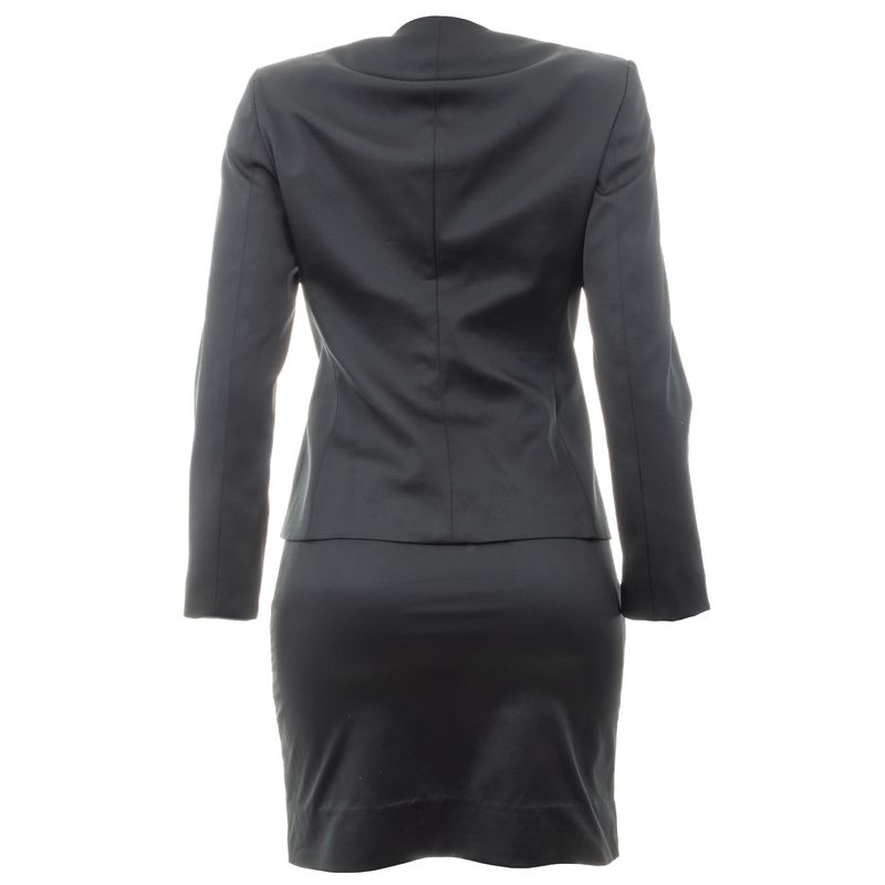 Conjunto-Christian-Lacroix-Saia-e-Blazer-Bordado-Preto