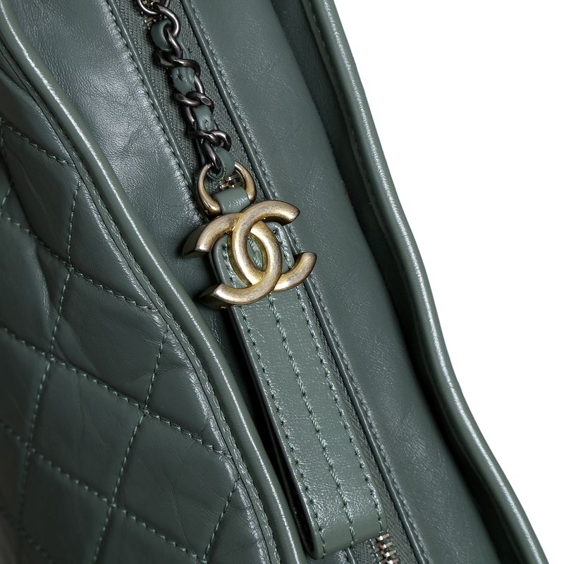 Bolsa-Chanel-Gabrielle-Matelasse-Verde-
