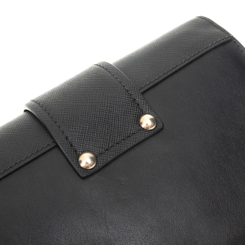Bolsa-Prada-Cahier-Moon-Preta-e-Prateada