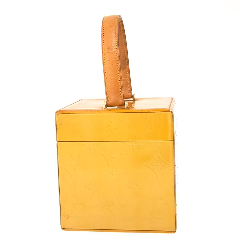 Bolsa-Louis-Vuitton-Bleecker-Verniz-Amarelo