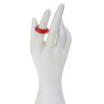 Anel-Swarovski-Athena-Flash-Vermelho