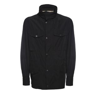 Casaco Burberry Impermeável Preto