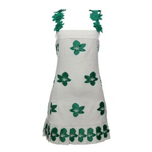 Vestido Alexis Aplicações Off White