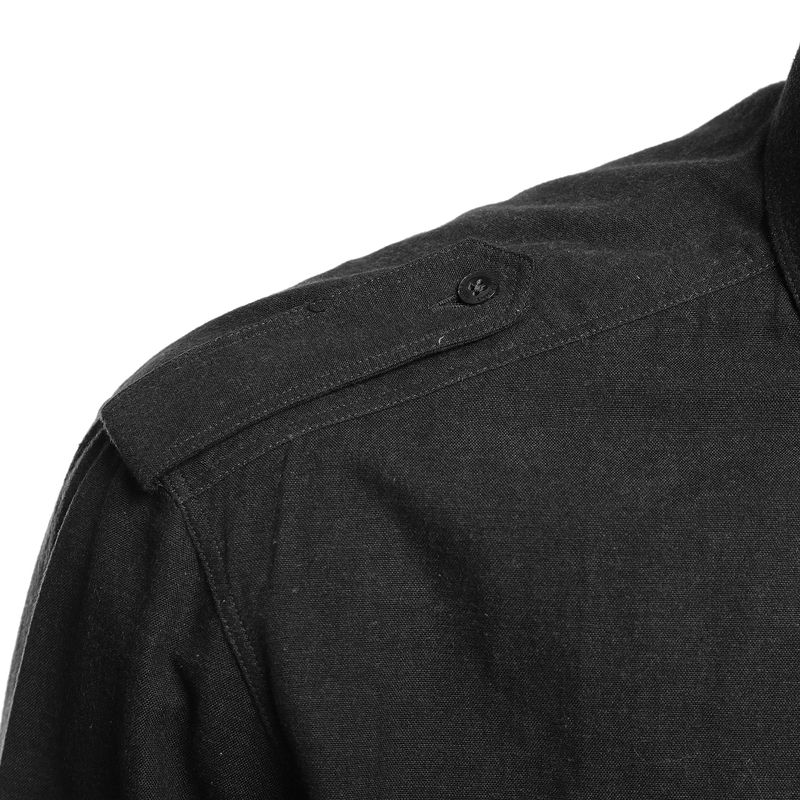 Camisa-Burberry-Algodao-Chumbo-