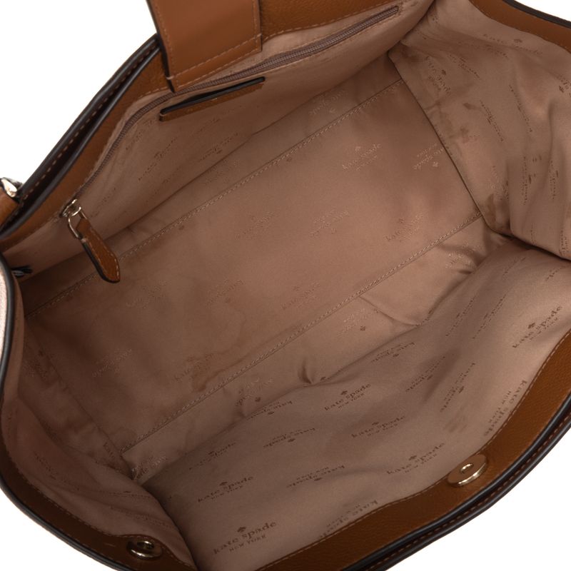 Bolsa-Kate-Spade-Tote-Couro-Marrom
