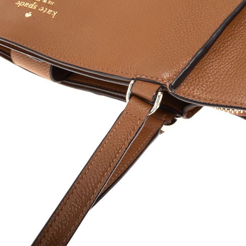 Bolsa-Kate-Spade-Tote-Couro-Marrom