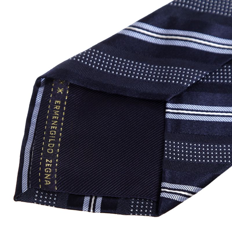 Gravata-Ermenegildo-Zegna-Listrada-Azul