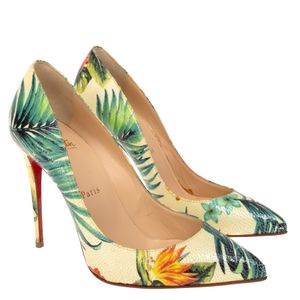 Sapato Christian Louboutin Scarpin Hawaii Floral