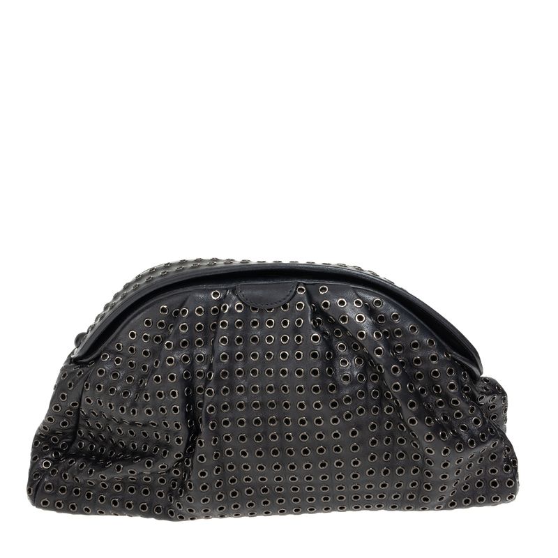 Bolsa-Alaia-Clutch-Ilhos-Couro-Preto-