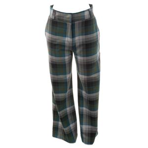Calça Mixed Alfaiataria Xadrez Verde