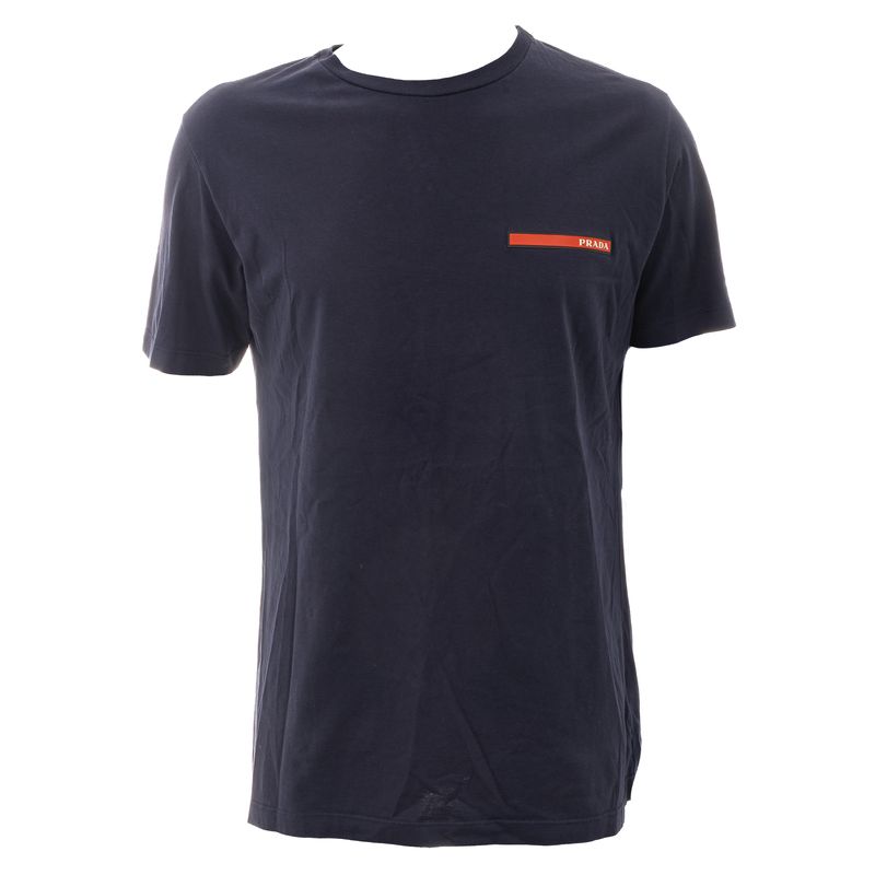 Camiseta-Prada-Tag-Algodao-Marinho