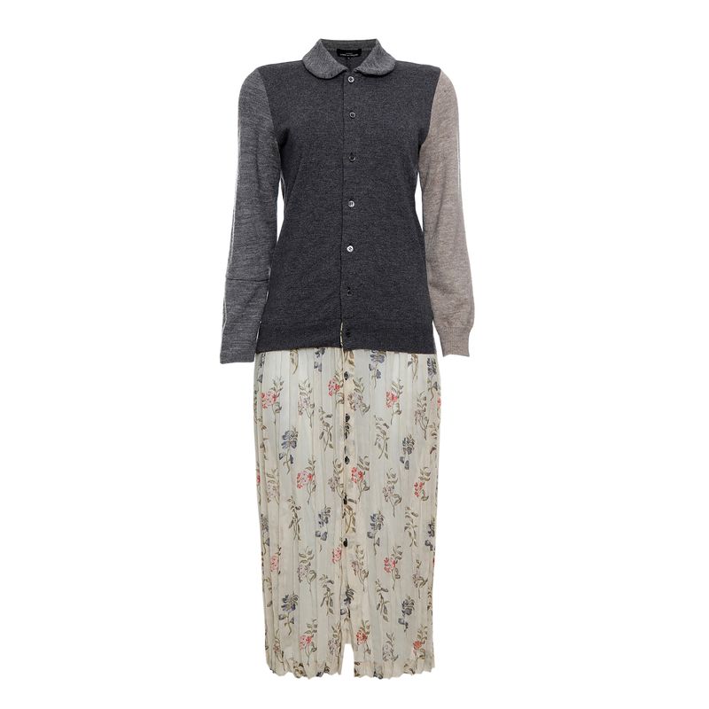 Vestido-Comme-des-Garcons-La-Cinza-e-Florais