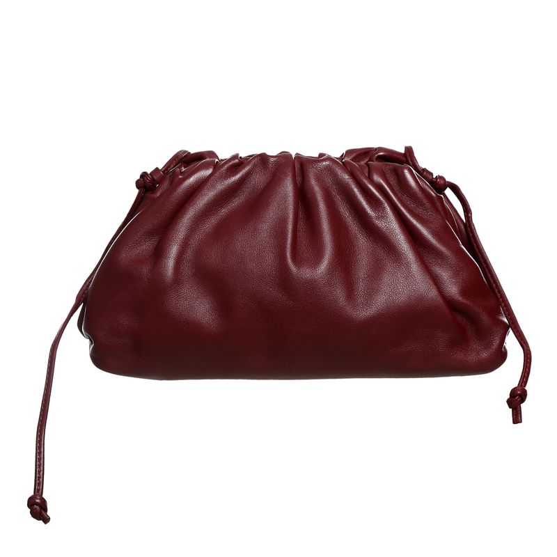 Bolsa-Bottega-Venetta-Mini-Pouch-Vinho