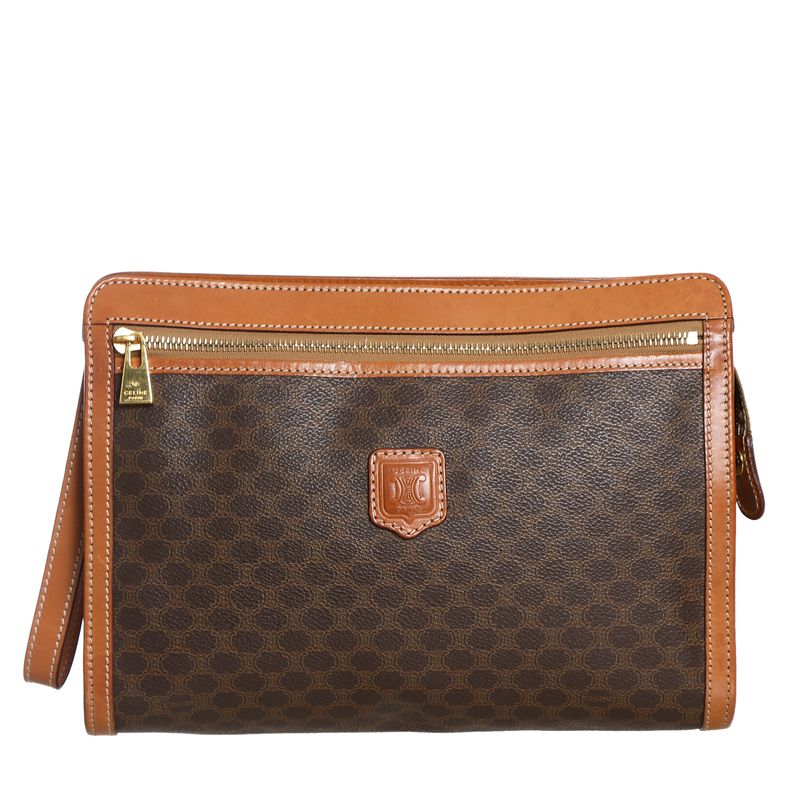 Bolsa-Pouch-Celine-Canvas-Monograma