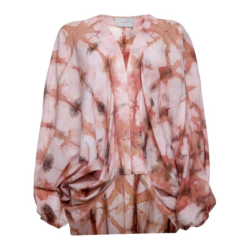 Kimono-Etoiles-Estampado-Rosa