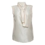 Blusa-Oscar-de-la-Renta-Bege-