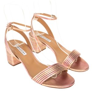 Sandália Aquazzura Sundance Rosa