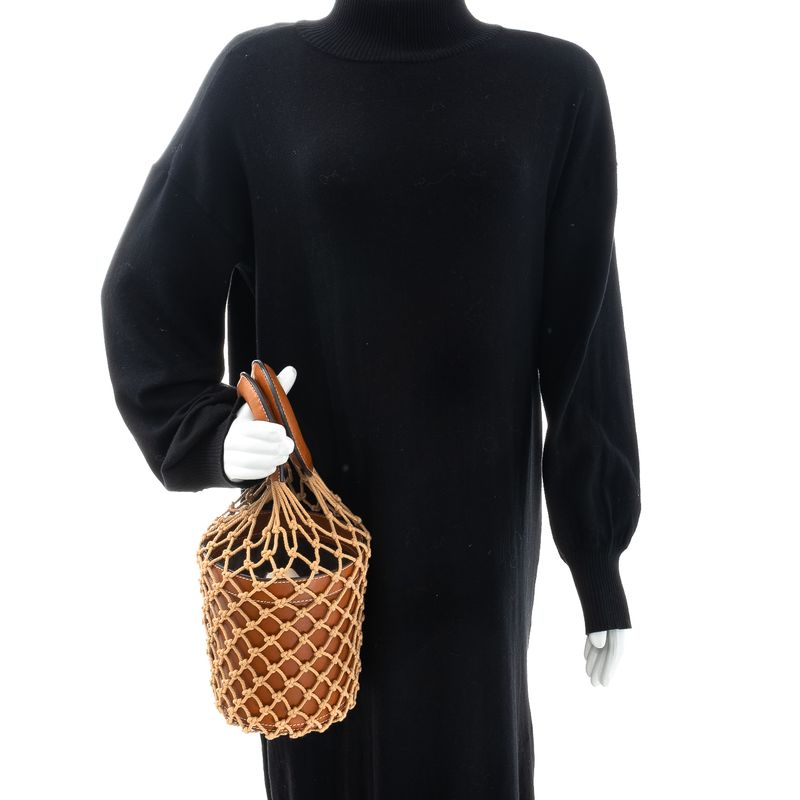 Bolsa-Staud-Bucket-Marrom