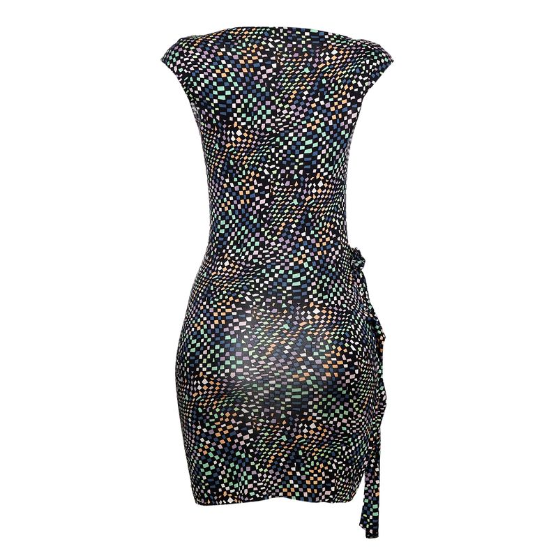 Vestido-Diane-Von-Furtenberg-Quadriculado-