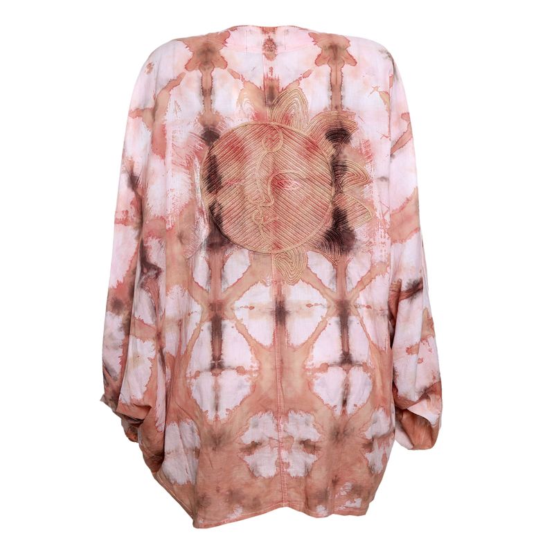 Kimono-Etoiles-Estampado-Rosa