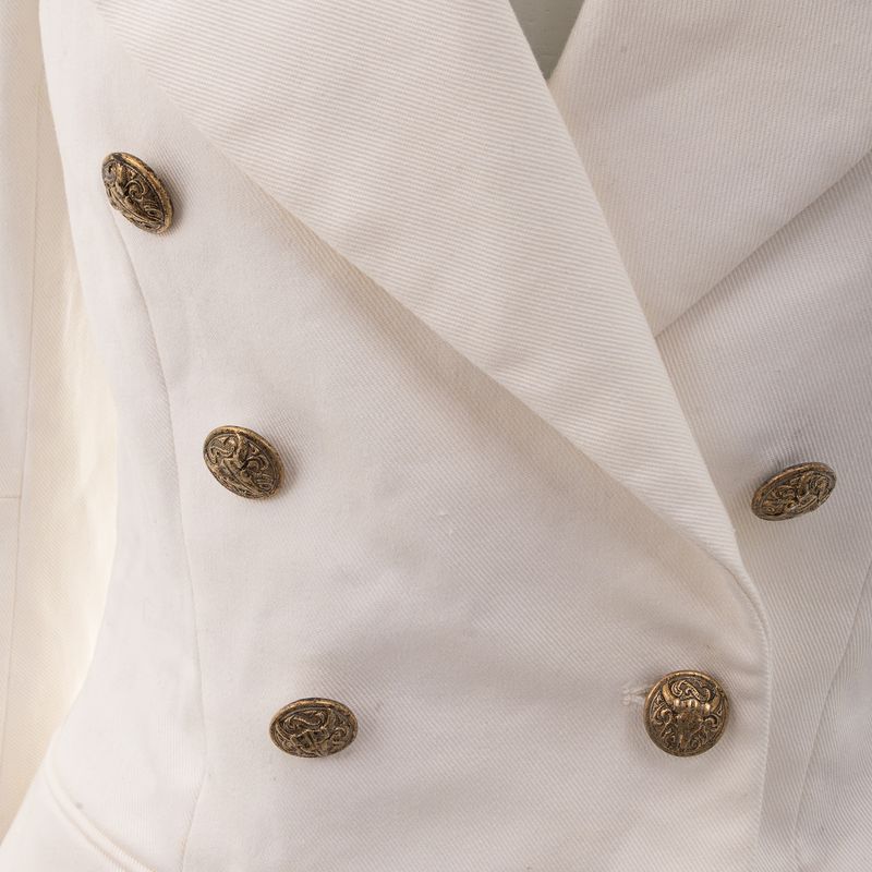 Blazer-Balmain-Jeans-Branco