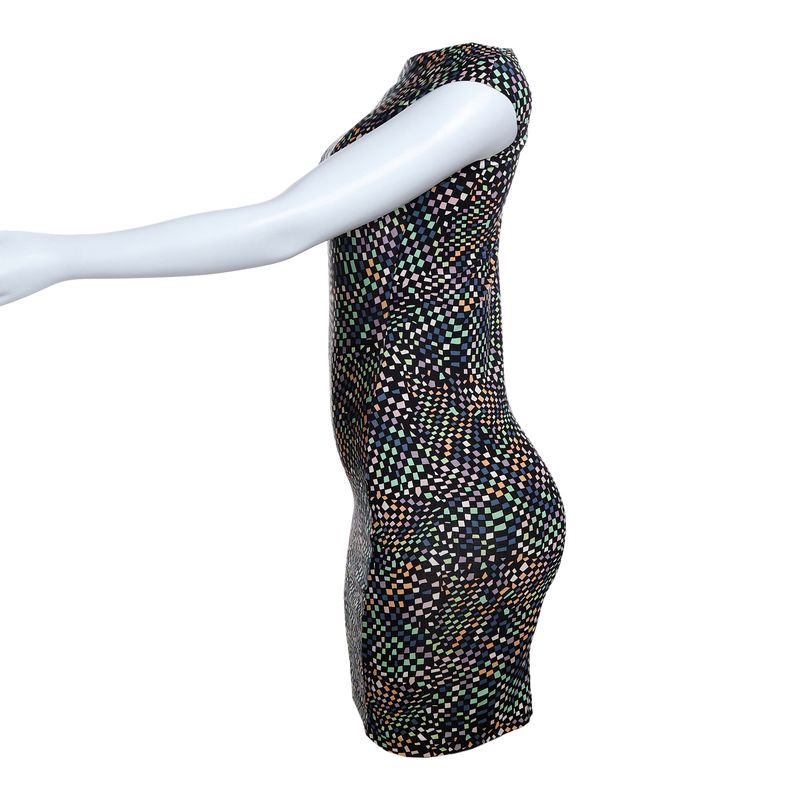 Vestido-Diane-Von-Furtenberg-Quadriculado-