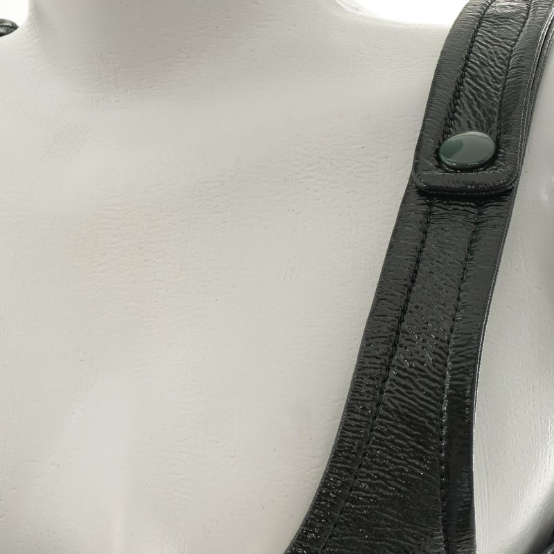 Vestido-Courreges-Vinil-Verde