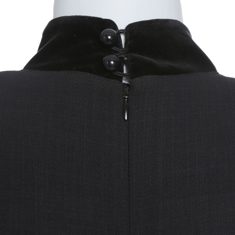 Vestido-Yves-Saint-Laurent-Vintage-Preto