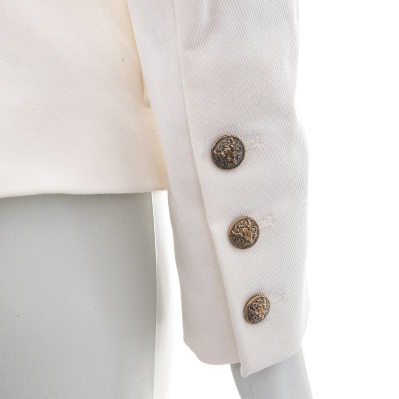 Blazer-Balmain-Jeans-Branco