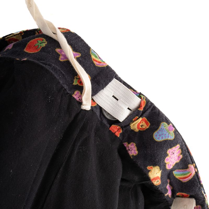 Saia-Cris-Barros-Infantil-Estampada-Fundo-Preto