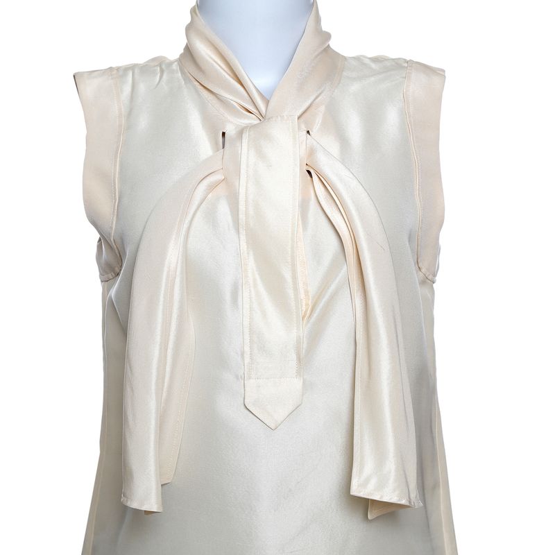 Blusa-Oscar-de-la-Renta-Bege-