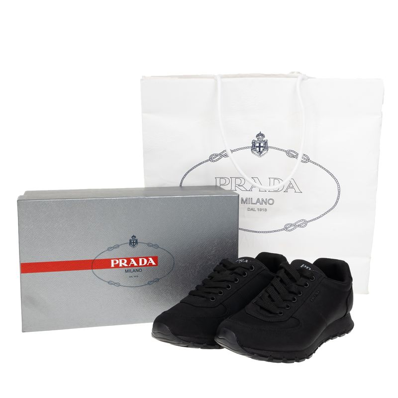 Tenis-Prada-Tecido-Preto