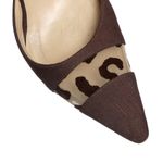 Scarpin-Manolo-Blahnik-Tela-Animal-Print-Marrom-