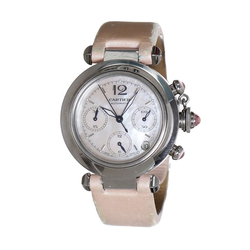 85975-Relogio-Cartier-Pasha-Pulseira-Couro-Rosa-1
