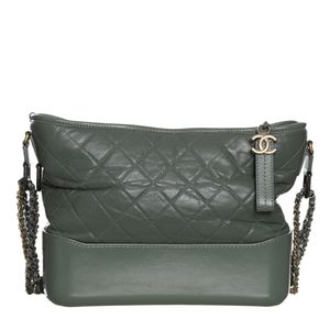 Bolsa Chanel Gabrielle Matelassê Verde