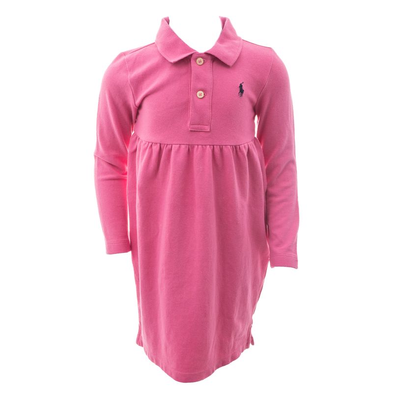 Vestido-Polo-Ralph-Lauren-Infantil-Manga-Longa-Pink