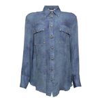 Camisa-Balmain-Botoes-Dourados