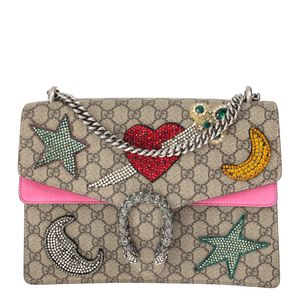 Bolsa Gucci Dionysus Patches GG Supreme